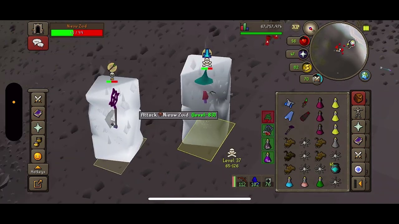 Swag Cell vs Pker OSRS mobile pking 2025