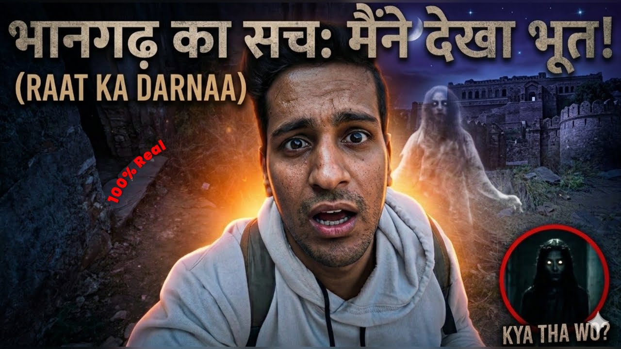 India's Most Haunted place Bhangarh Fort😱l क्या इस डरावने किले में सच में भूत हैं, मेंने क्या देखा 😨