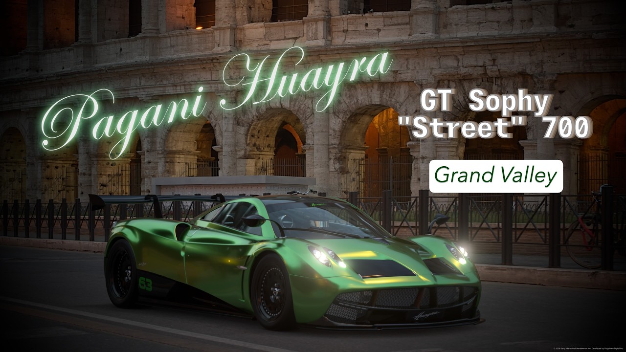 Gran Turismo 7 Pagani Huayra 2013 GT Sophy 