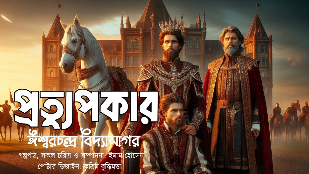 ঈশ্বরচন্দ্র বিদ্যাসাগরের গল্প প্রত্যূপকার | ইসলামিক গল্প | বাংলা গল্প |Prottupokar |Biddasagor Story
