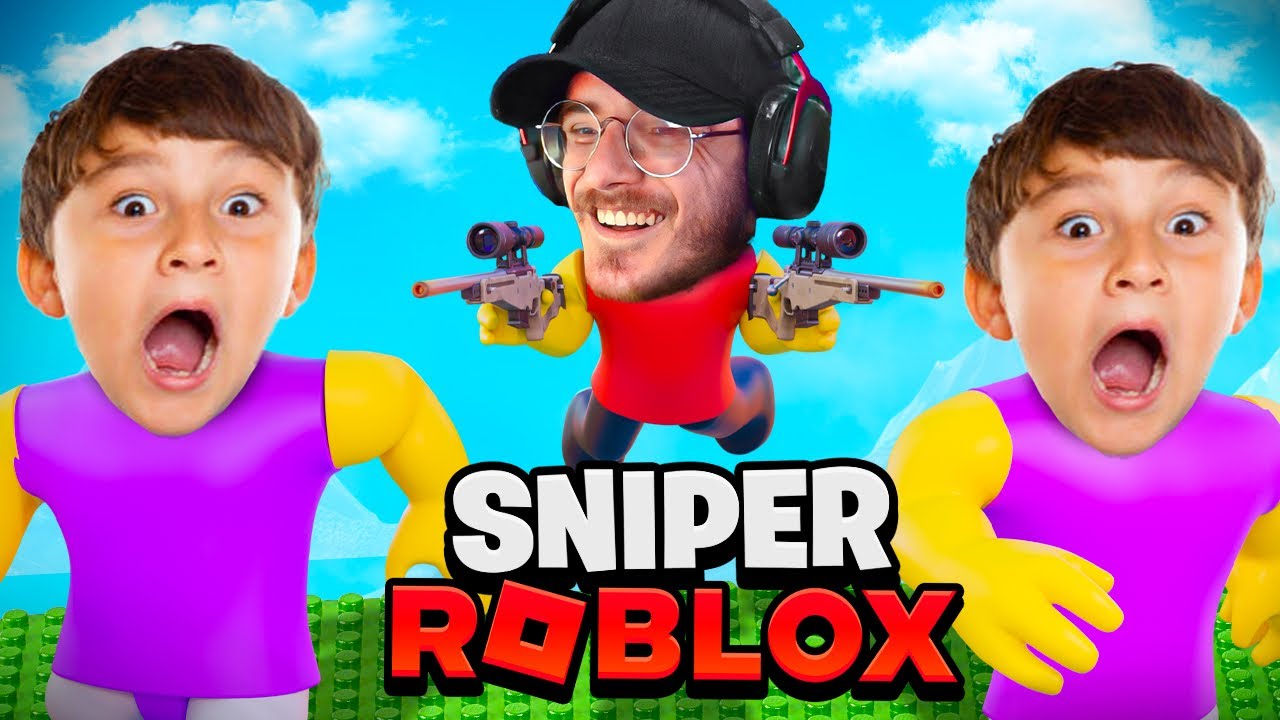 SOUEN sur ROBLOX au SNIPER... Voici le résultat