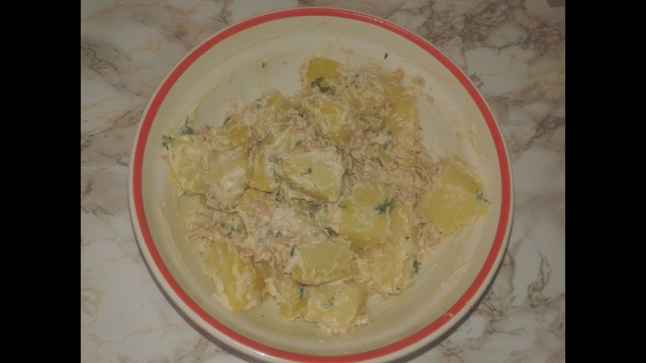 Patate al tonno e maionese  (piatto freddo)