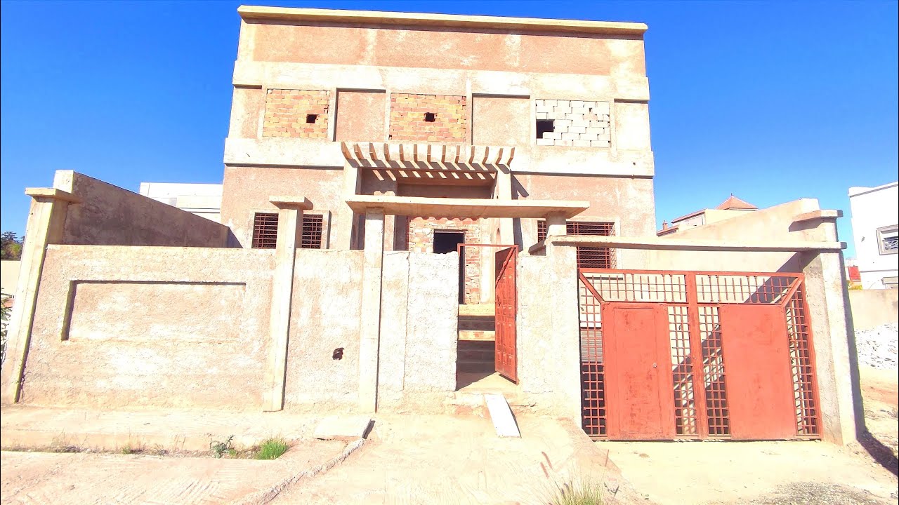 فيلا للبيع 2 واجهات، 550 متر ف سلوان العمران /villa à vendre nador