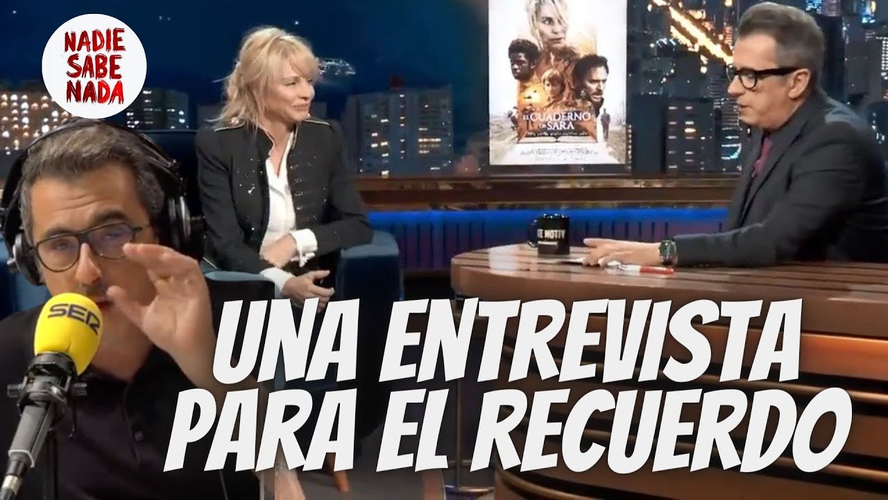El d&iacute;a que Bel&eacute;n Rueda se la lio much&iacute;simo a Buenafuente en plena entrevista