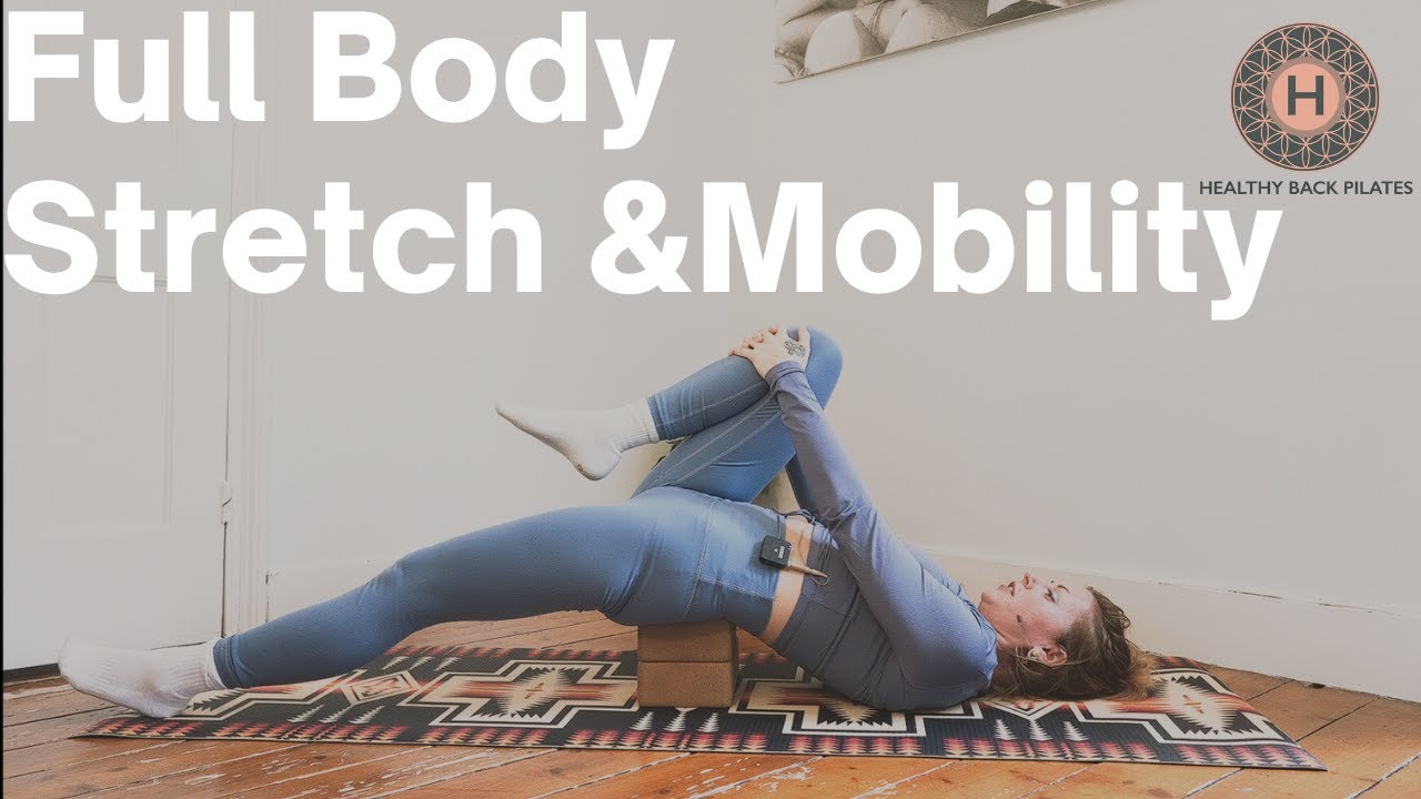 30 Min Full Body Pilates Mobility and Stretch with Yoga Blocks | Daily Routine | Stretch and Restore