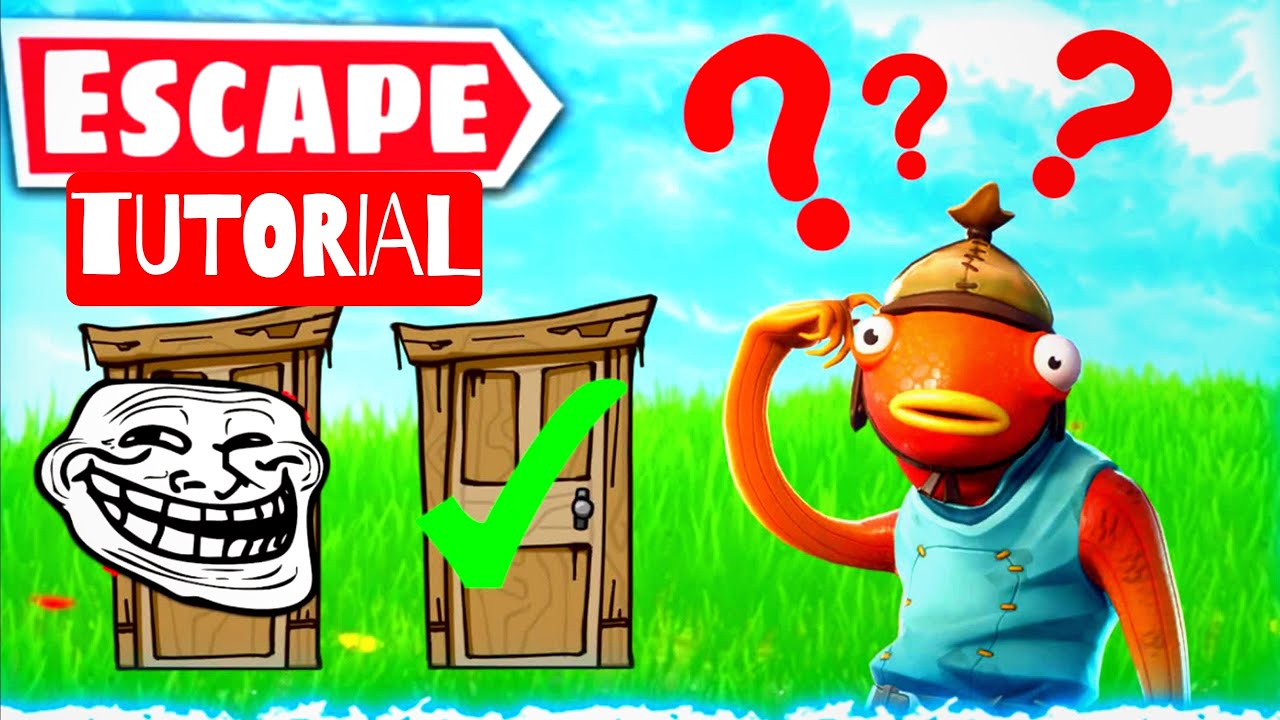 TrOll EsCaPe RooM | Fortnite creative (By: qtuiii)
