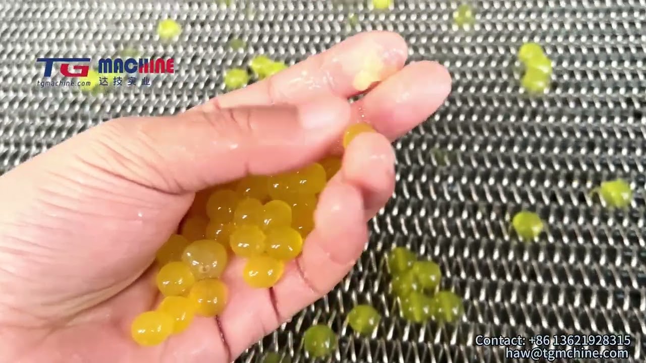 Bubble Tea Ingredients: Popping Boba and Knojac Ball, Made in One Machine! #bubble #tea #boba #make