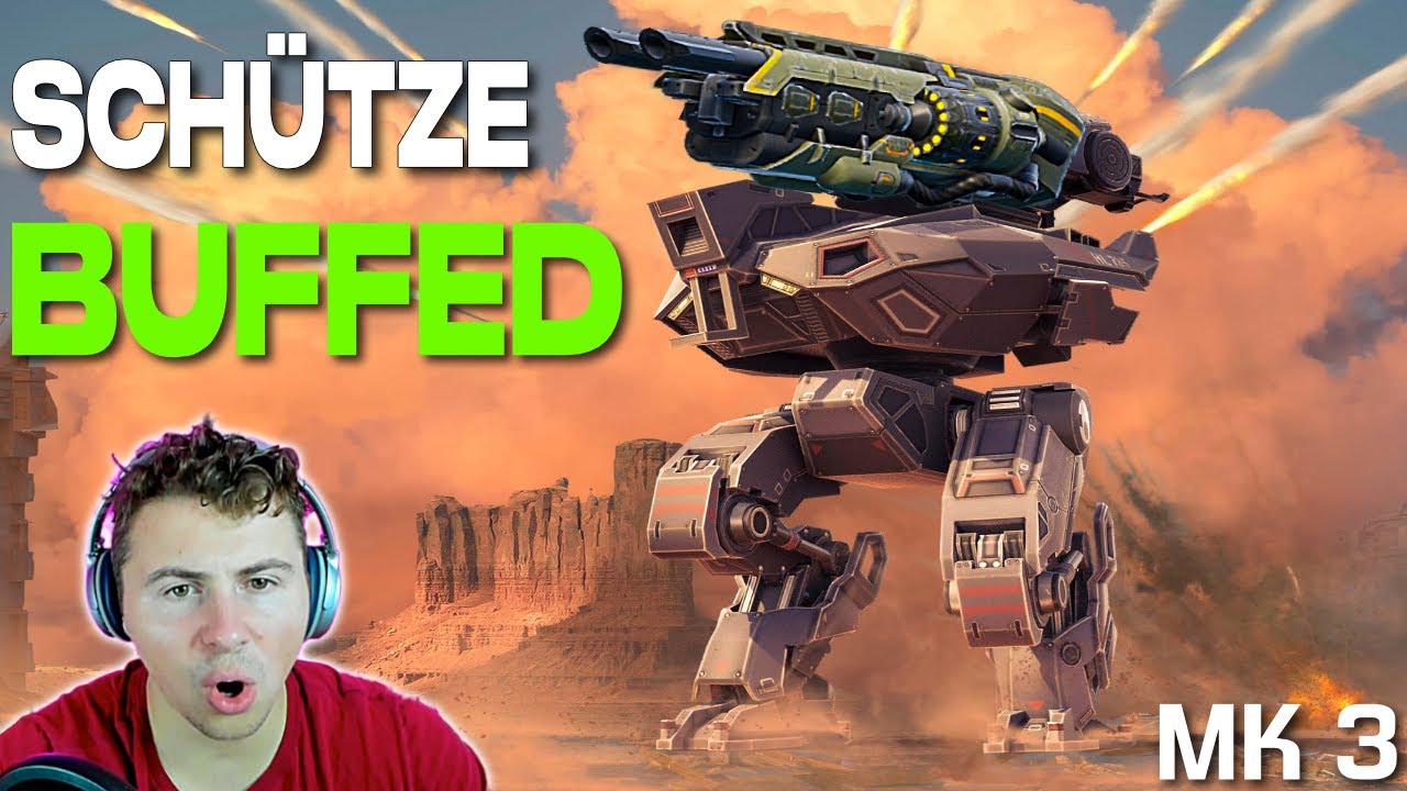 The Ancient SCHÜTZE Seriously Got BUFFED... Not Kidding - Too OVERPOWERED 😂 | War Robots