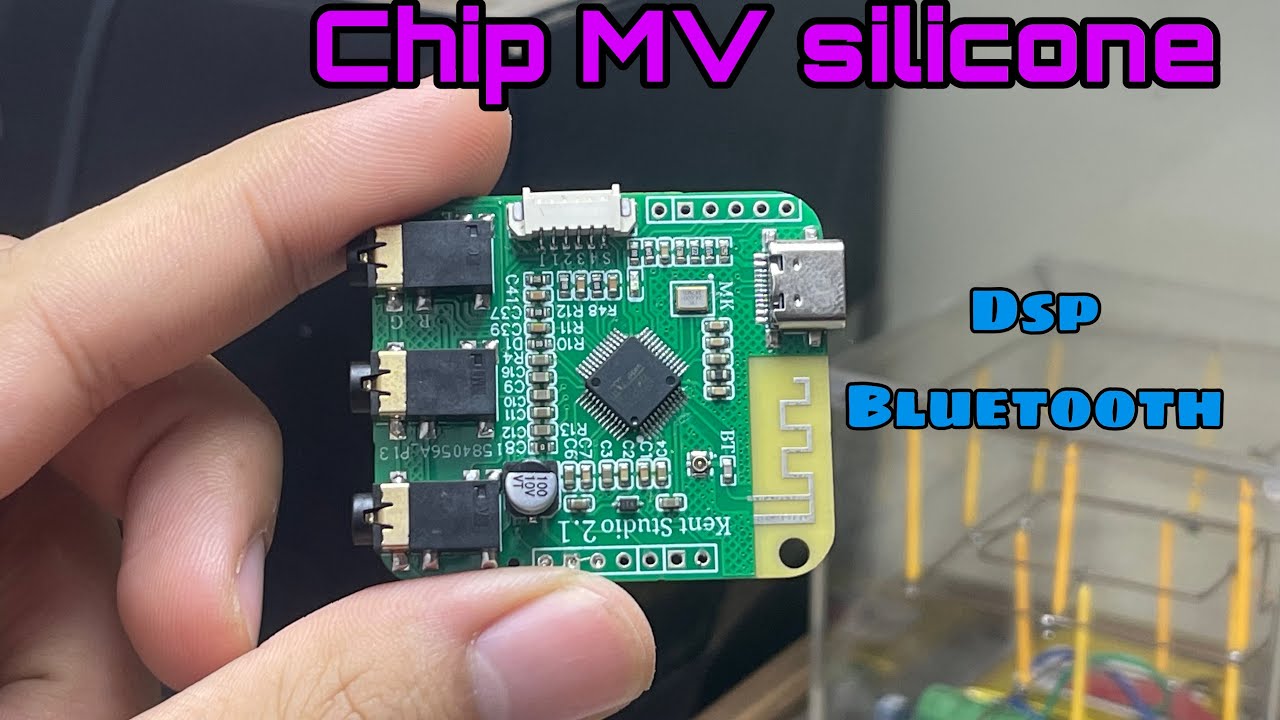 Mạch Bluetooth chip MV silicone dễ dùng