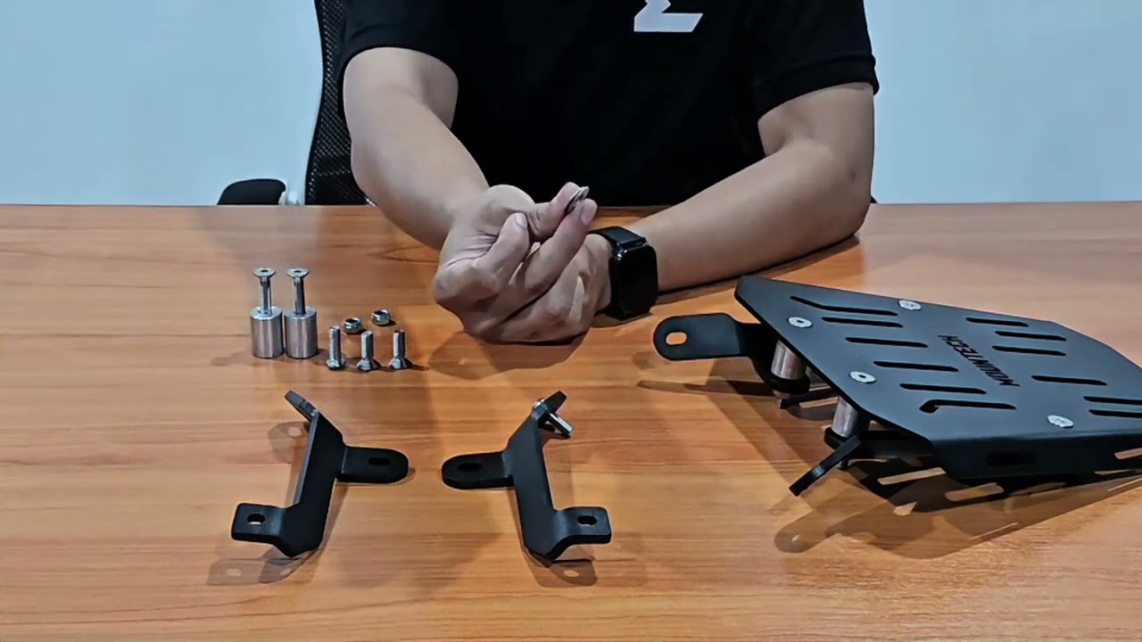 คลิปวิธีใส่แร็คท้าย MOUNTECH สำหรับ ZONTES 368G