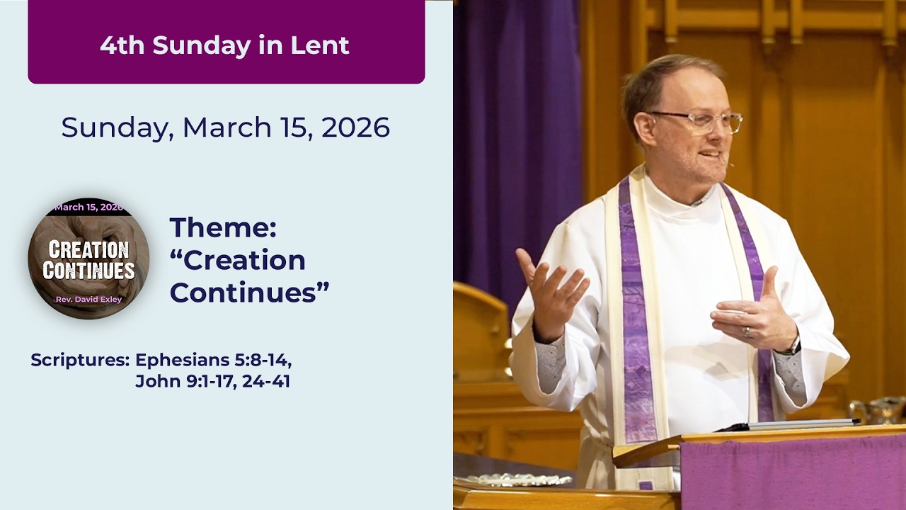 Sunday Worship, 15 March 2026, 10:30 am.