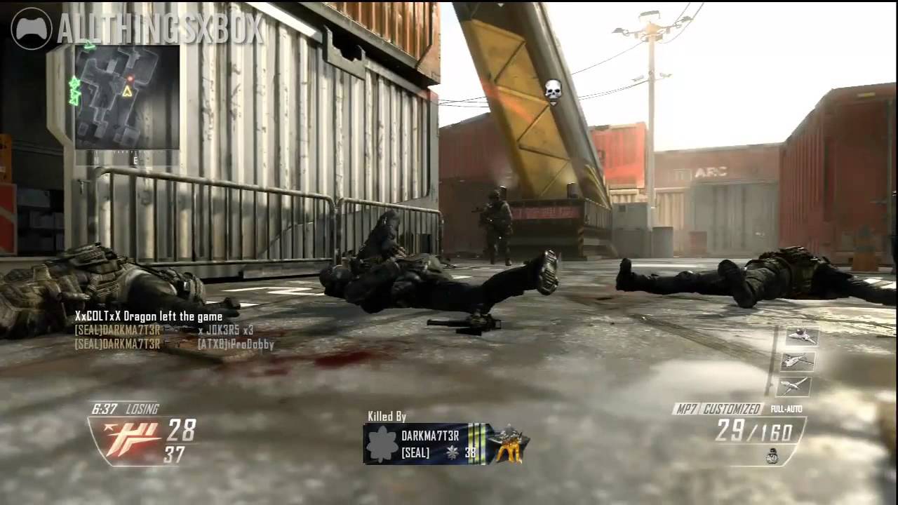 Call of Duty Black Ops II Cargo Multiplayer Gameplay