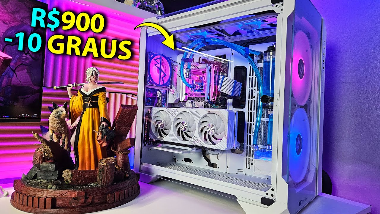 Gastei 900 reais para Baixar a Temperatura | Upgrade no PC dos Sonhos