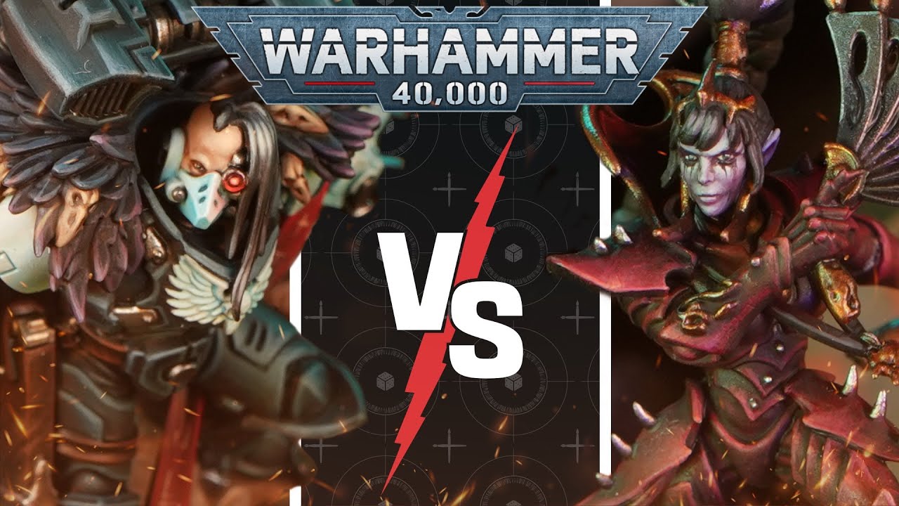 *NEW CODEX!* Drukhari vs Raven Guard | Warhammer 40k Battle Report