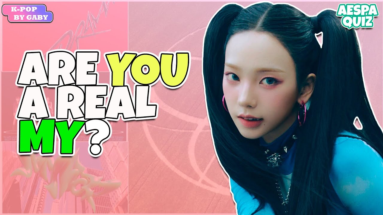 ARE YOU A REAL MY? | aespa QUIZ | KPOP GAME (ENG/SPA)