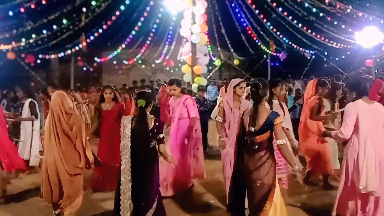 आदिवासी नवरात्रि गरबा डांस वीडियो !! adivasi navratri garba video 2025 #garba #navratri 