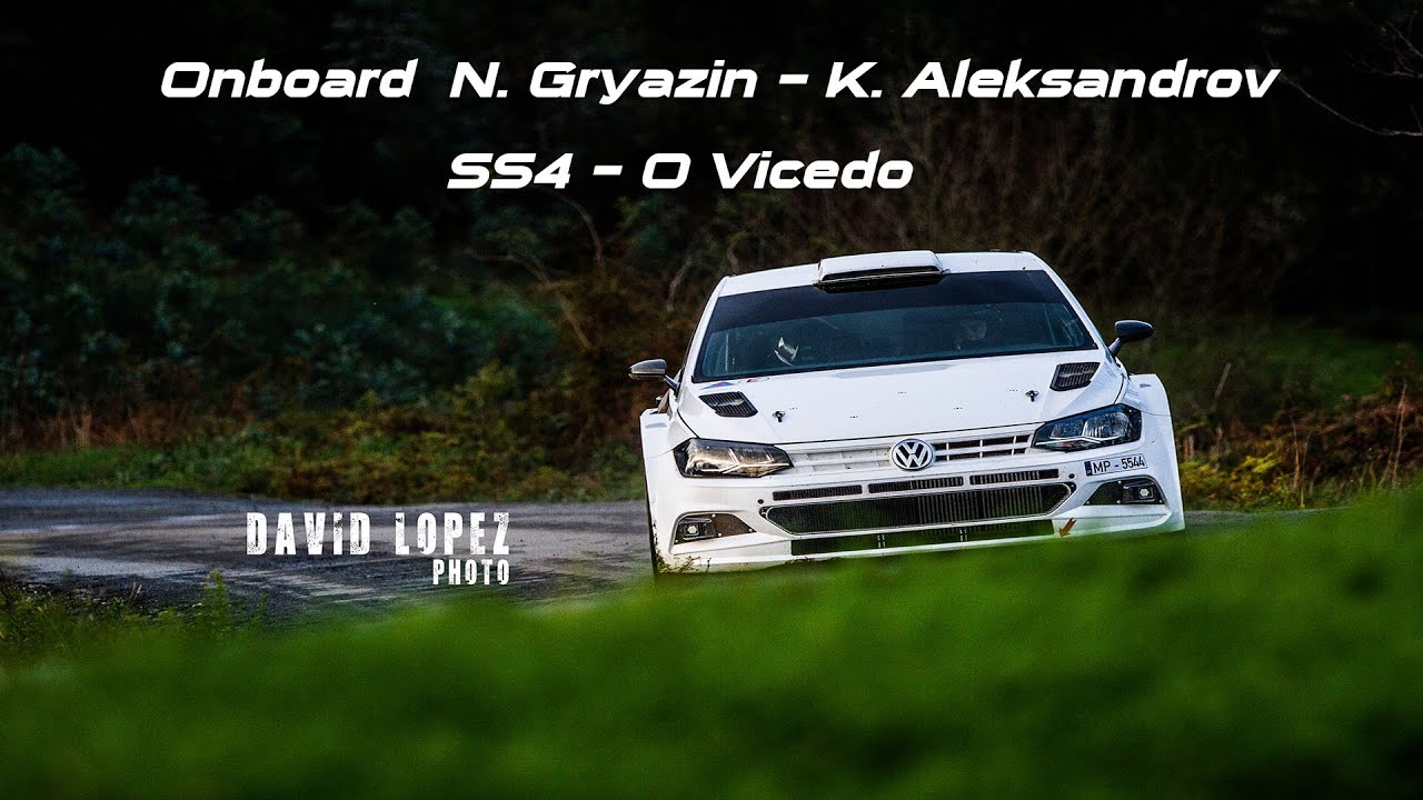 ONBOARD Nikolay Gryazin - Konstantin Aleksandrov -TC4 O Vicedo - Rally Mariña Lucense 2020 - @CRV