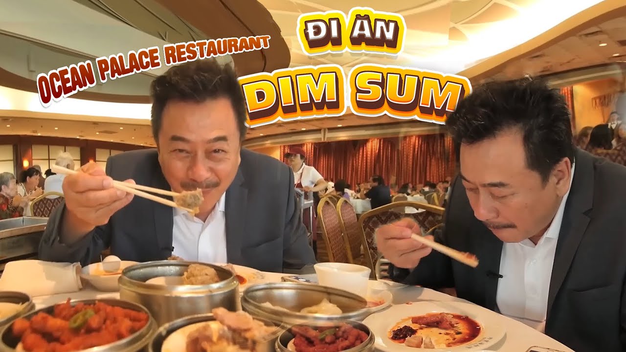 Đi ăn DIM SUM với MC VIỆT THẢO tại OCEAN PALACE Restaurant ở Houston, Texas | MC VIỆT THẢO