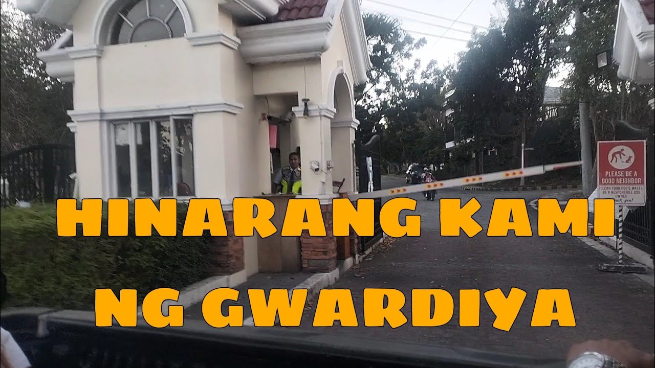 Hinarang kami ng GWARDIYA