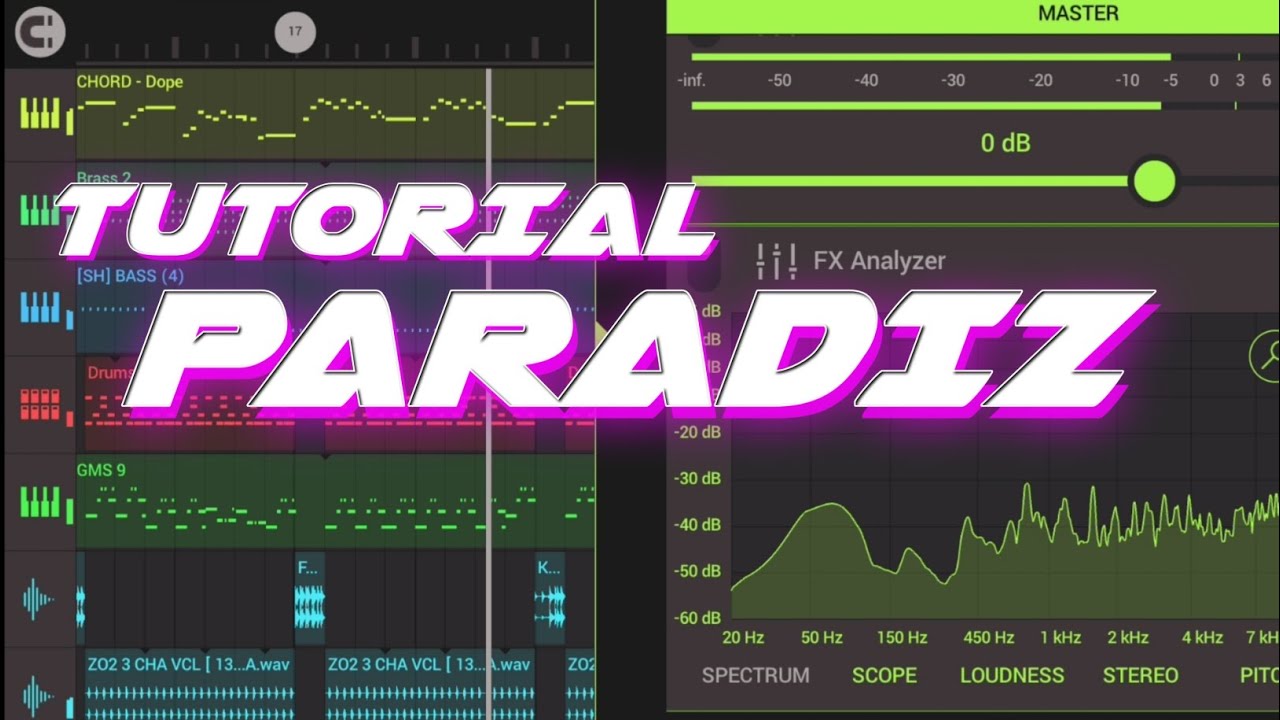 Cara membuat musik seperti XONE •PARADIZ• FREE FLM❗❗❗