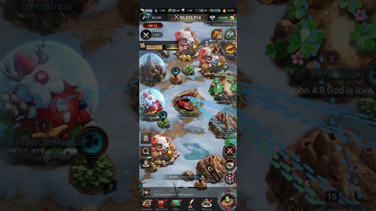 How to get thorny scorpion Ants underground kingdom