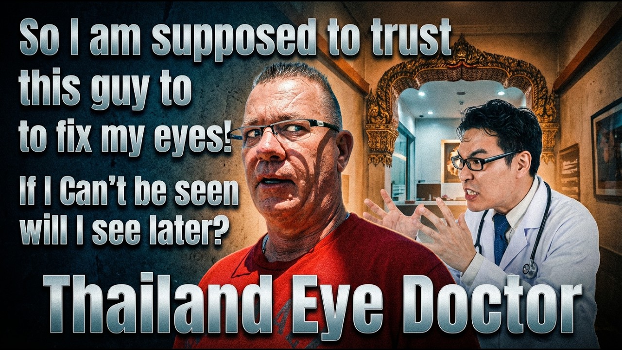 Can I Trust A Thai Eye Doctor? He Can't see Me Now So Will I See Later?