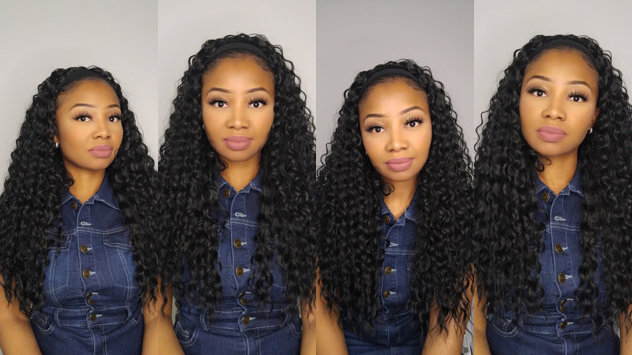 $22 AFFORDABLE HUMAN HAIR DUPE | AMAZON SYNTHETIC HEADBAND WIG 🔥