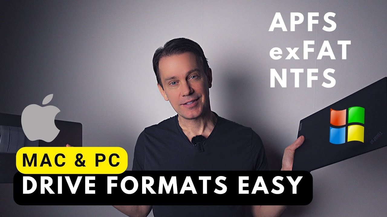 Which FILE SYSTEM for external drives when switching to MAC from PC
