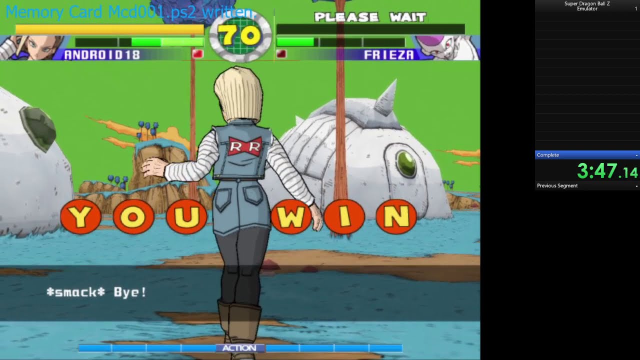 Super Dragon Ball Z Speedrun | Android 18 (WR) 4:30