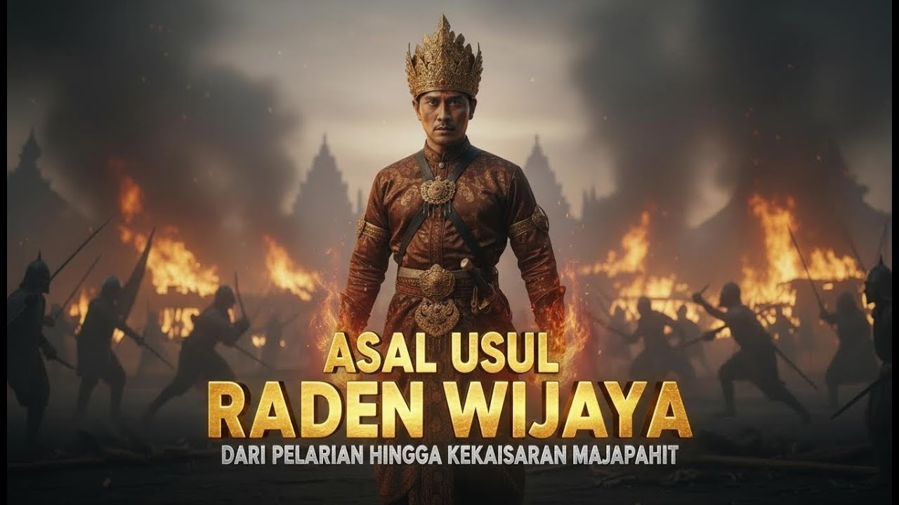ASAL USUL RADEN WIJAYA | DARI PELARIAN HINGGA KEKAISARAN MAJAPAHIT | CERITA RAKYAT JAWA
