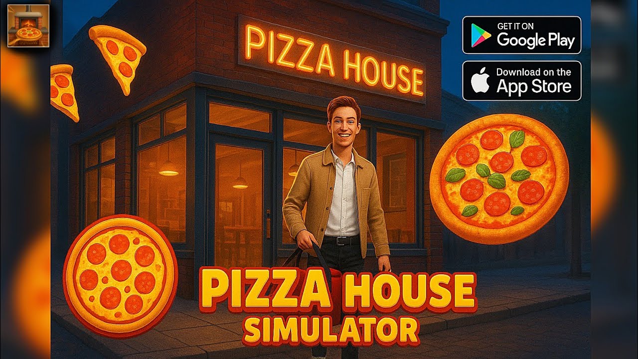 I Built My Own Pizza Shop 🍕 | PIZZAHOUSE SIMULATOR MOBILE RELEASE