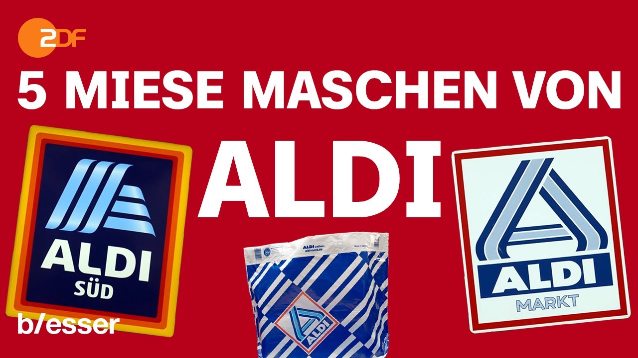 Aldi: 5 miese Maschen des Discounter Königs