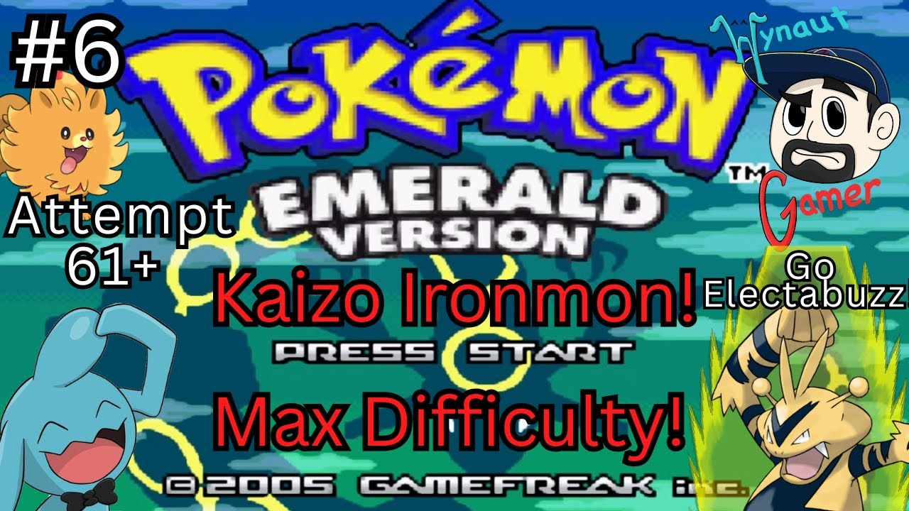 Pokemon Emerald Kaizo Ironmon! Happy Pokemon Day! Day #6