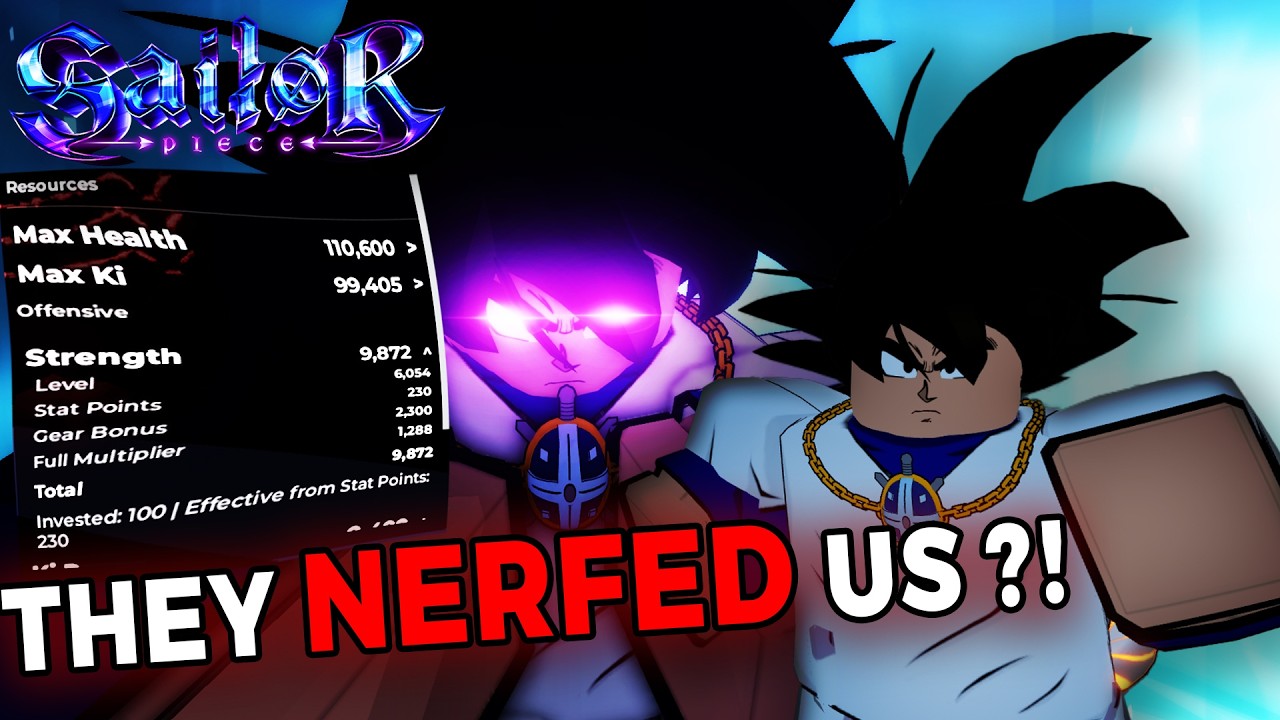 Dragon Soul COPIED Sailor Piece (Stat Rebalance Test )