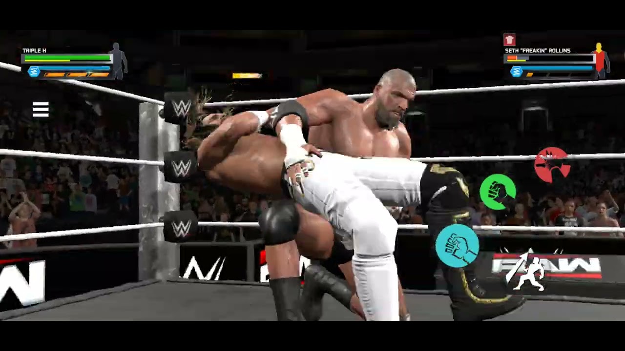 WWE Triple H vs Seth rollins