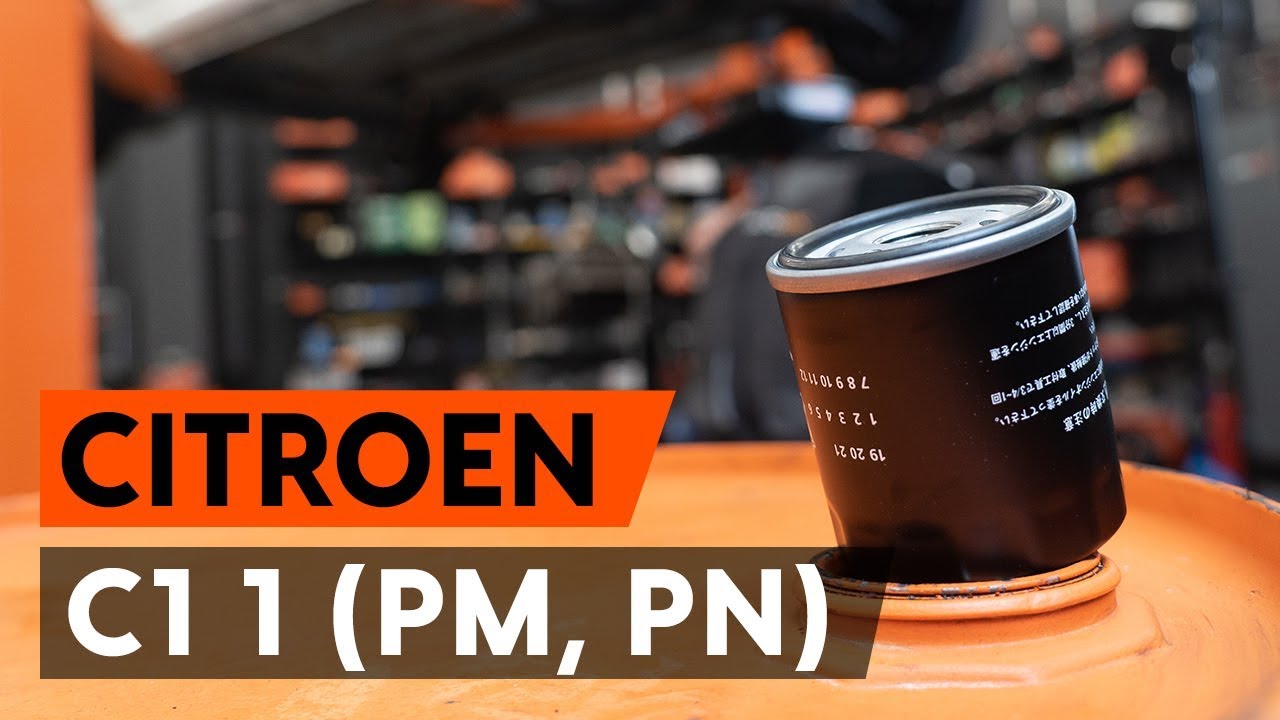 Ölwechsel CITROEN C1 (PM, PN) (wie Öl und Ölfilter wechseln) [AUTODOC TUTORIAL]