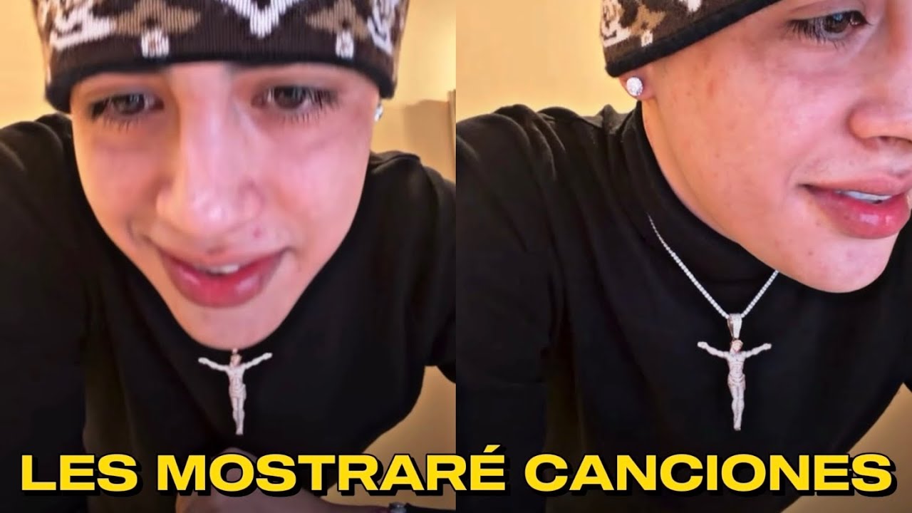 🇨🇱🚨CRIS MJ REALIZA DIRECTO FILTRANDO NUEVAS CANCIONES