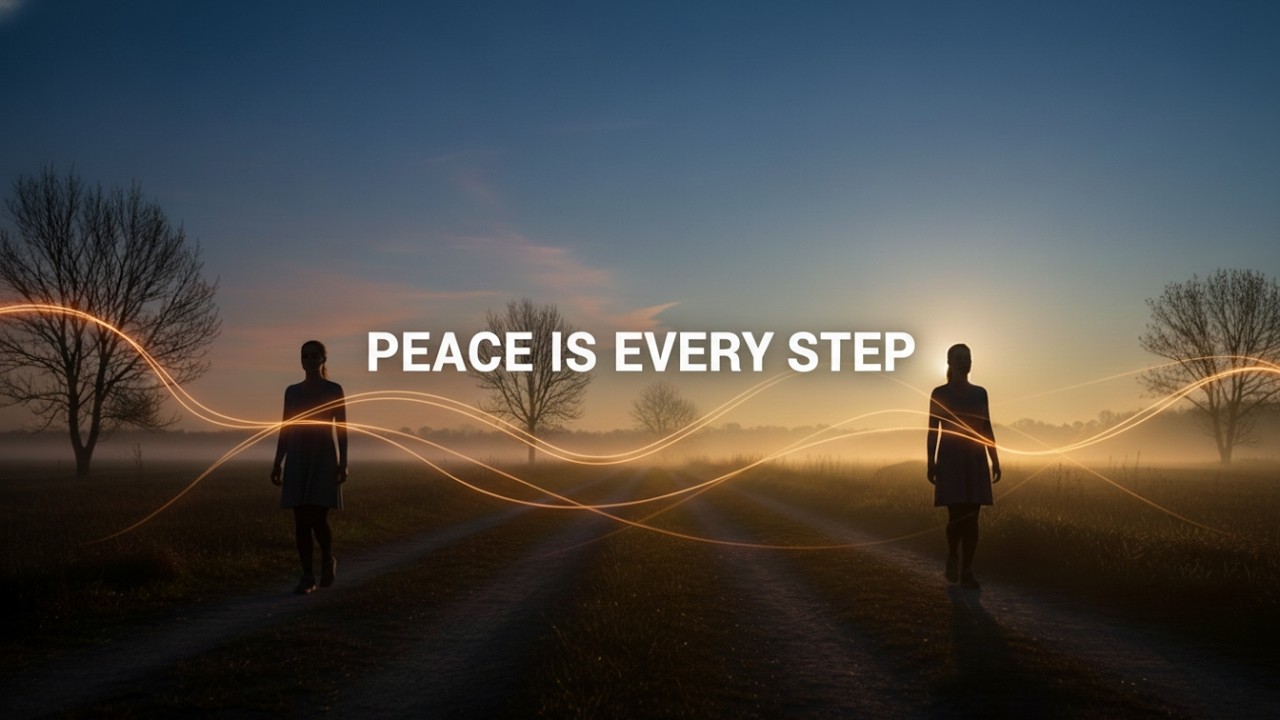 PEACE IS EVERY STEP