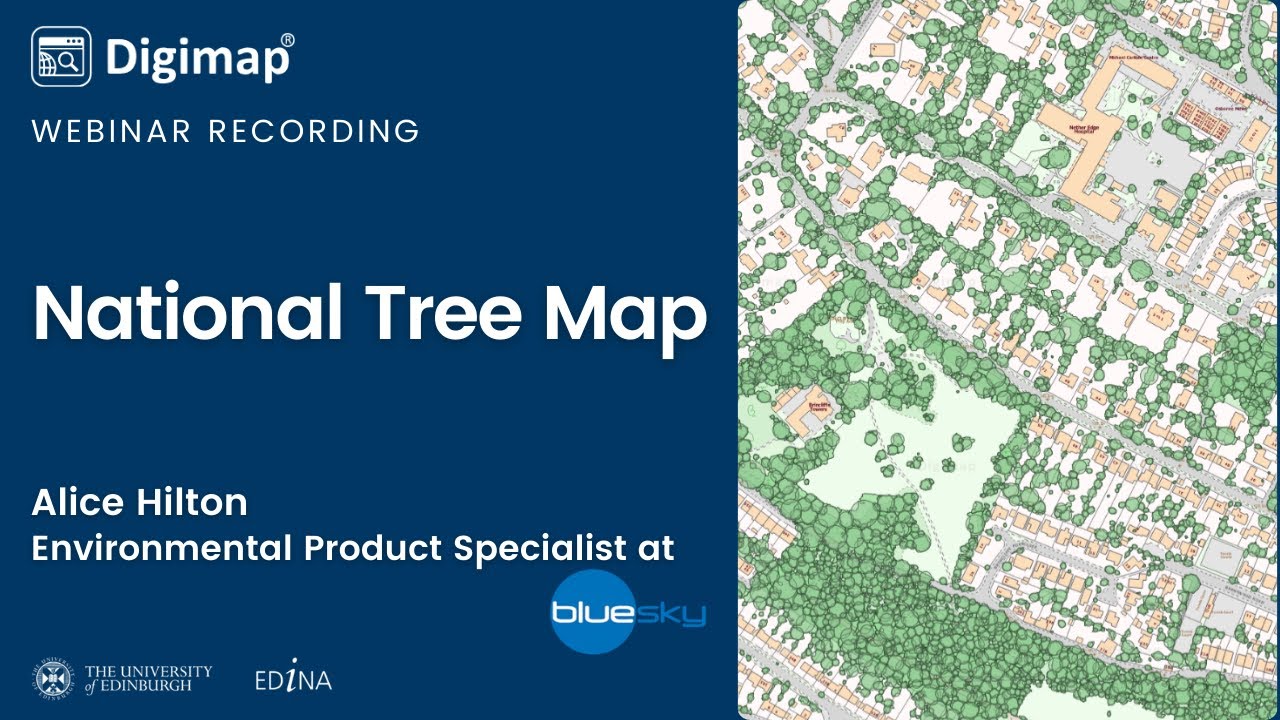 National Tree Map: Unveiling Great Britain's Vegetation with Digimap