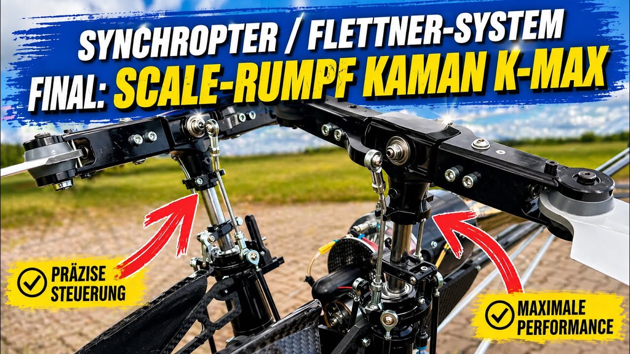 Kaman K-Max Synchropter (Prototyp) | Trainer-Version mit Jakadofsky Pro 7000 Turbine