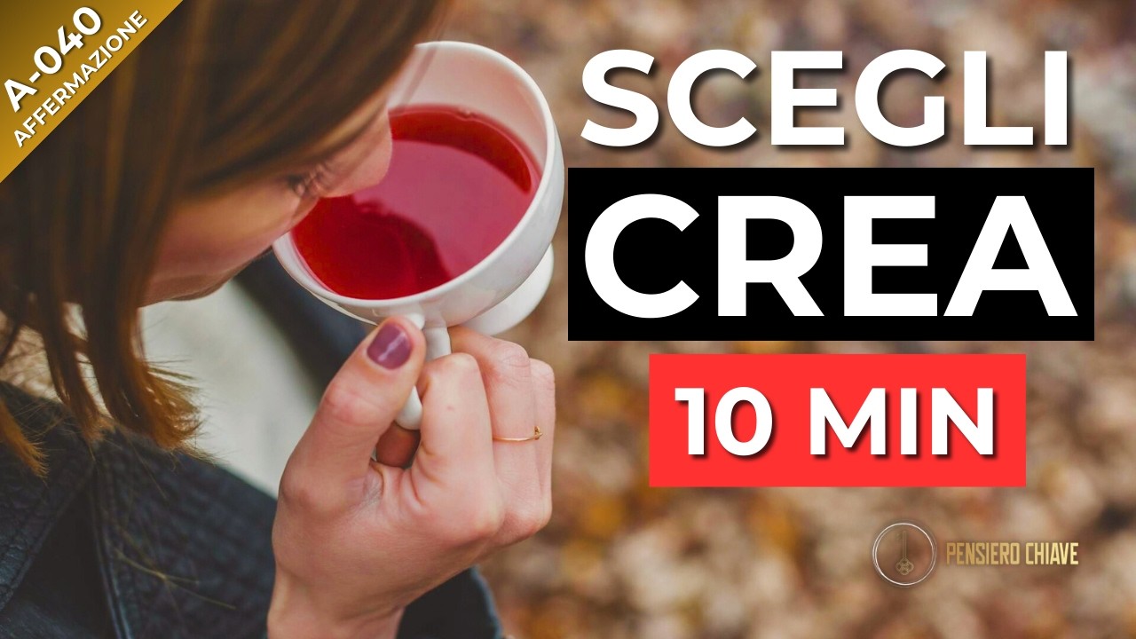 Trasforma la Tua Vita con Scelte Consapevoli | 10 Minuti di Parole Potenzianti | A040