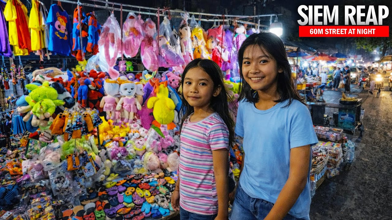 Everything Is SO CHEAP Here 😱💸  60m Street Night Market 🇰🇭