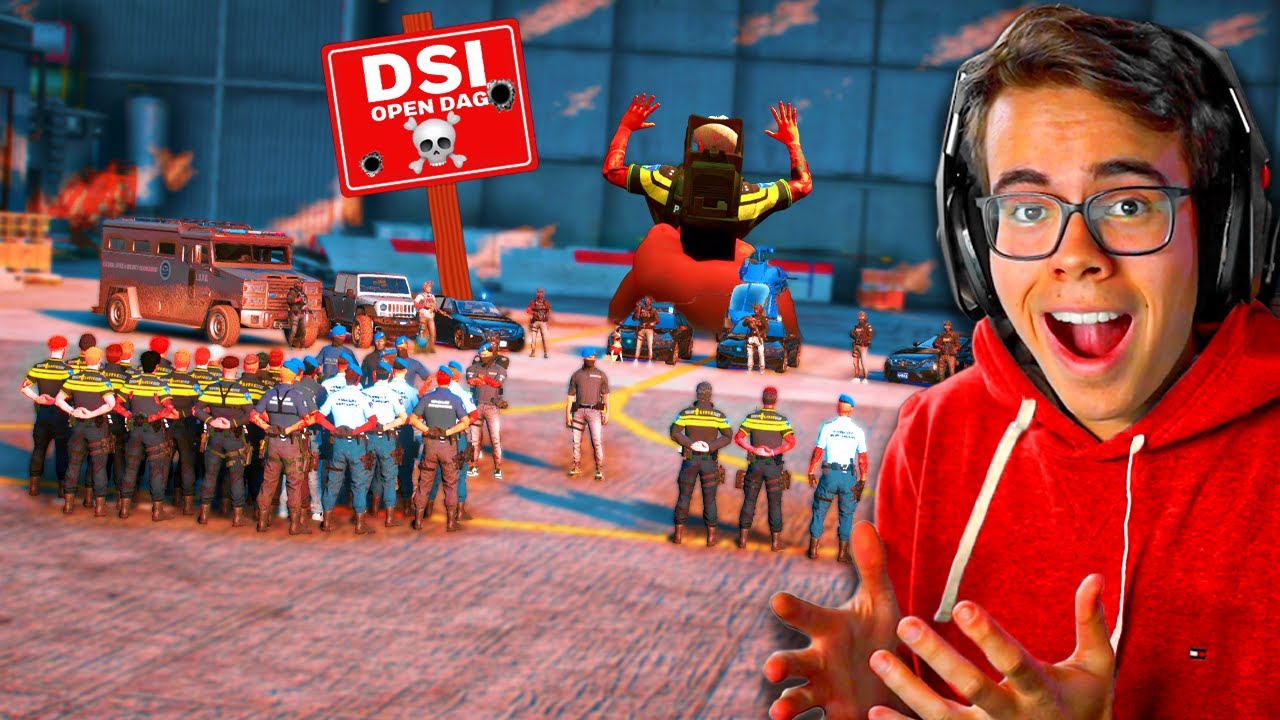 Als 'CRIMINEEL' Schieten Op DSI Open DAG! 🔫