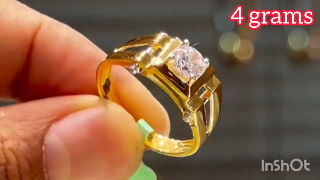 Latest Men Gold Rings Design | Gold Ring Design for Men | Mens Gold Rings  ll gold ring design