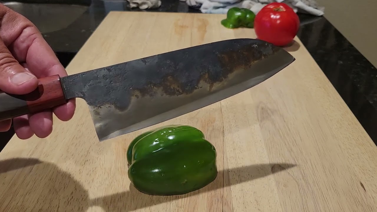 Rants and raves about my Dao Vua 210mm tall gyuto.