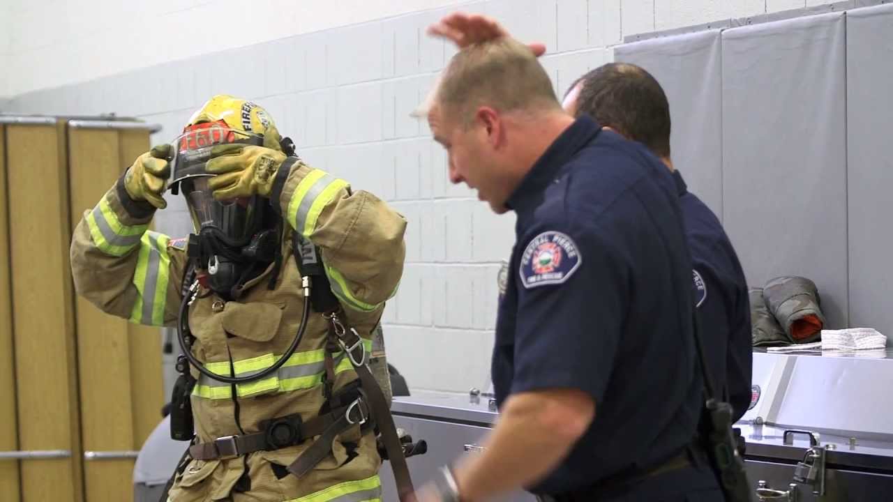 Firefighters visit Camas Prairie Elementary