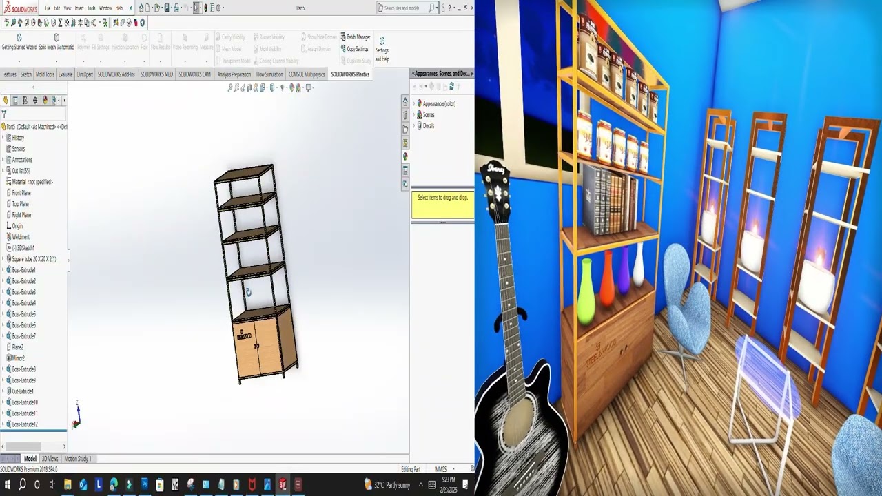 furniture design solidworks+lumion    @lumion