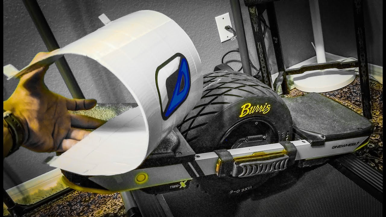 Onewheel DIY:  No-tools-required, Removeable Fender