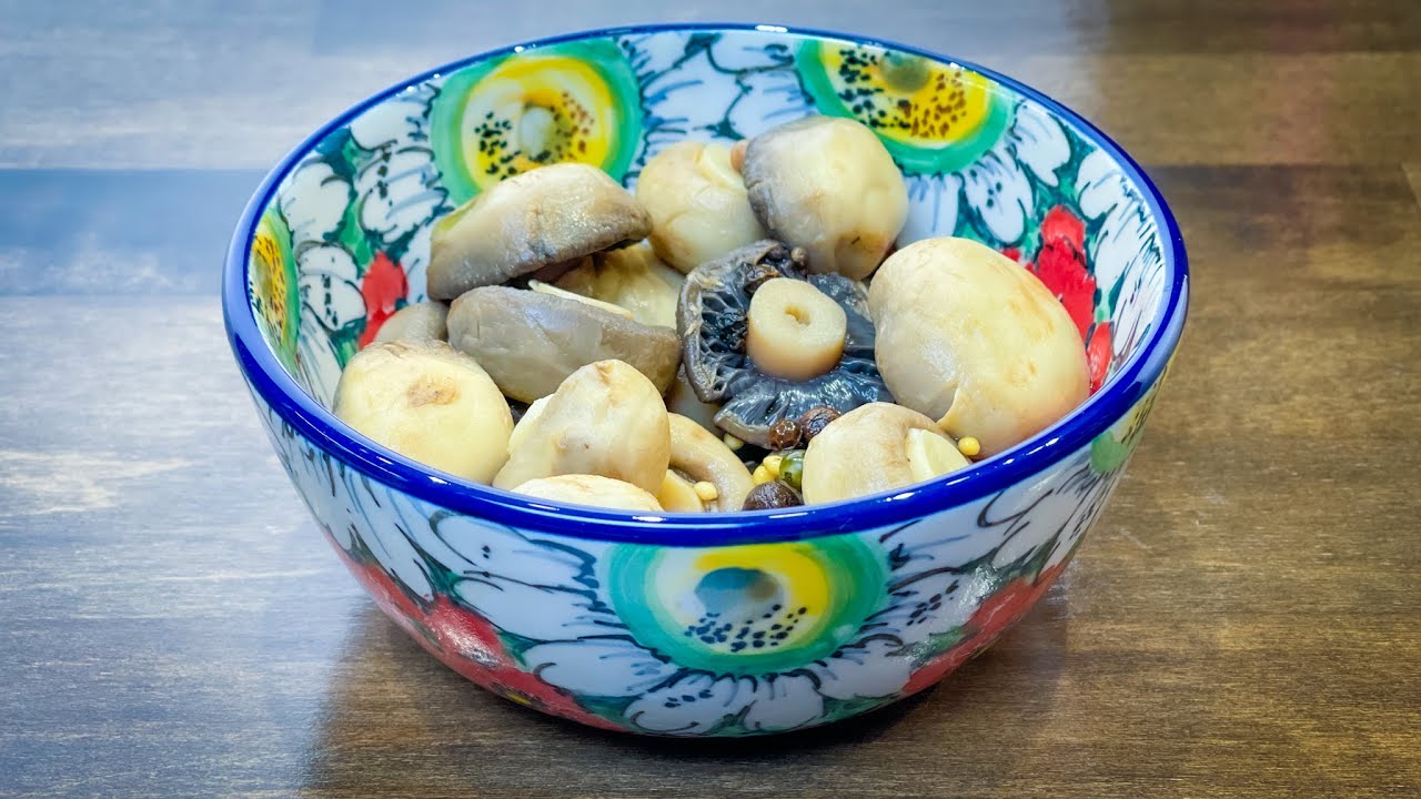 Pickled Mushrooms