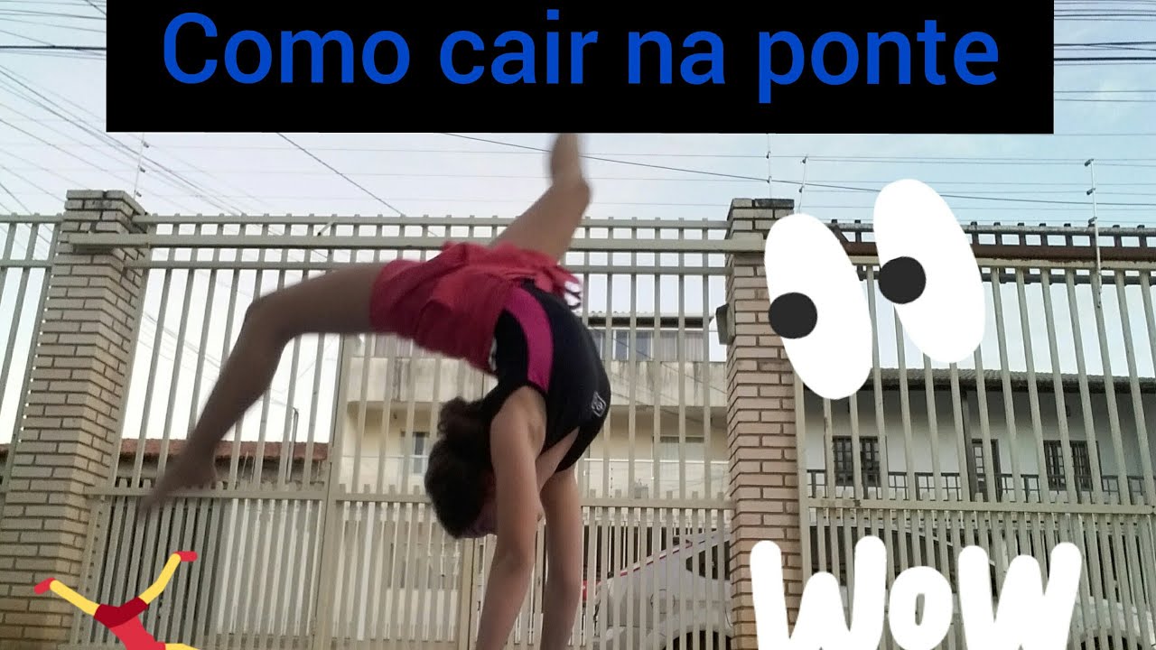 Como cair na ponte da parada de mão/bananeira  - ginástica artística e rítmica